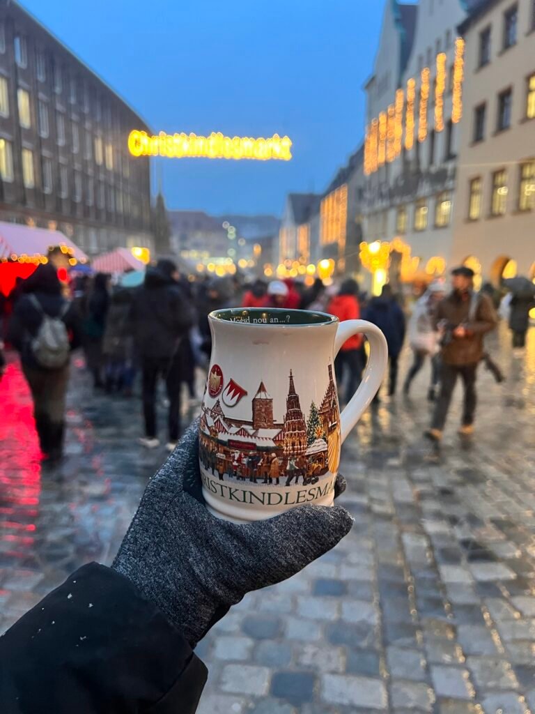 European Christmas Market Mug